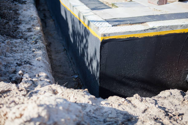 Residential Wet Basement Repair installation at a Berea, SC home by SJ Waterproofing Pros